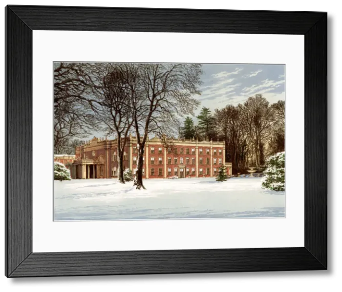 Framed Print : Cranbury Park, Hampshire, home of the Chamberlayne family, c1880 Framed Print : Cranbury Park, Hampshire, home of the Chamberlayne family, c1880