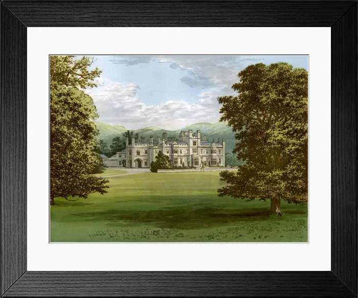 Framed Print : Dunmore Park, Stirlingshire, Scotland, home of the Earl of Dunmore, c1880 Framed Print : Dunmore Park, Stirlingshire, Scotland, home of the Earl of Dunmore, c1880