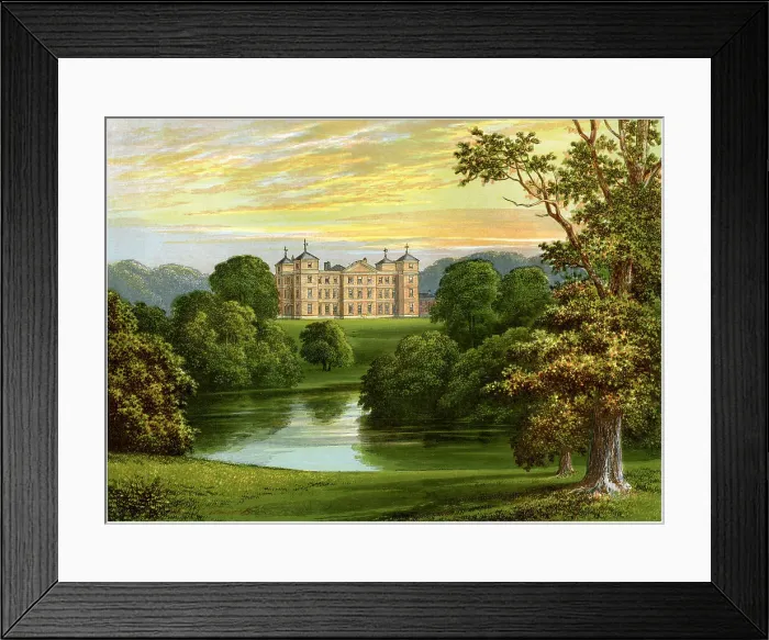 Framed Print : Kimberley Hall, Norfolk, home of the Earl of Kimberley, c1880 Framed Print : Kimberley Hall, Norfolk, home of the Earl of Kimberley, c1880
