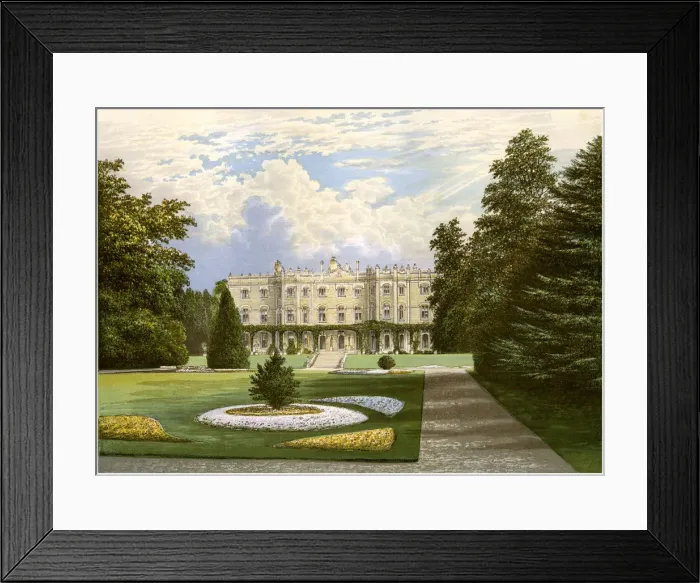 Framed Print : Hughenden Manor, Earl of Beaconsfield, c1880 Framed Print : Hughenden Manor, Earl of Beaconsfield, c1880