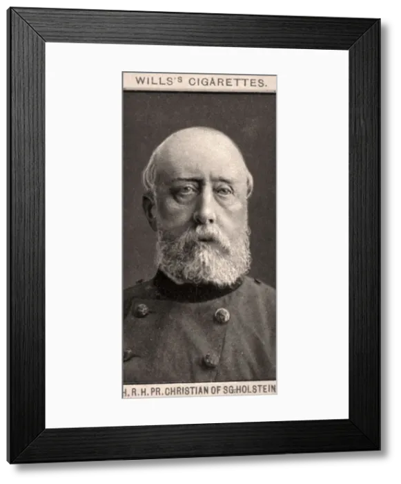 Framed Print : H. R. H, PR. Christian of SG-Holstein, 1908. Artist: WD & HO Wills Framed Print : H. R. H, PR. Christian of SG-Holstein, 1908. Artist: WD & HO Wills