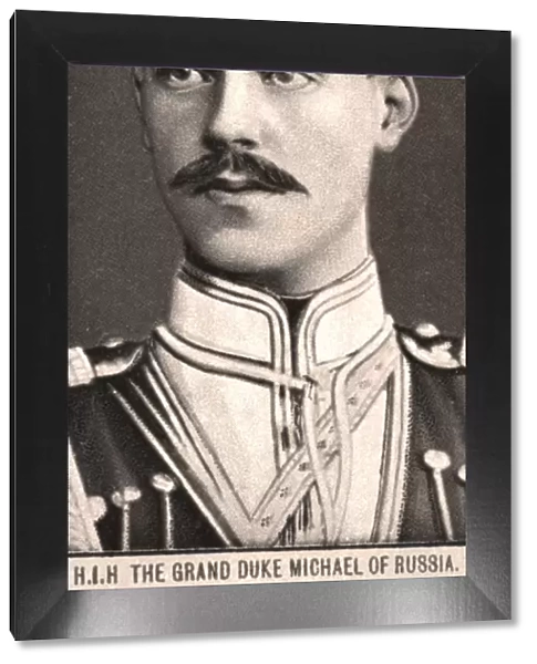 H. I. H The Grand Duke Michael of Russia, 1908. Artist: WD & HO Wills