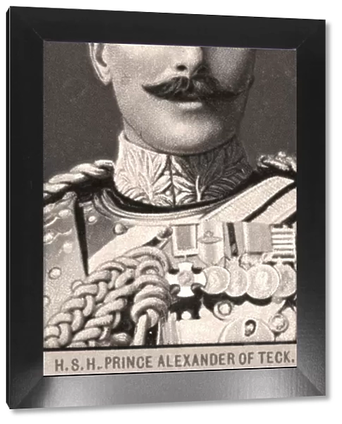 H. S. H Prince Alexander of Teck, 1908. Artist: WD & HO Wills