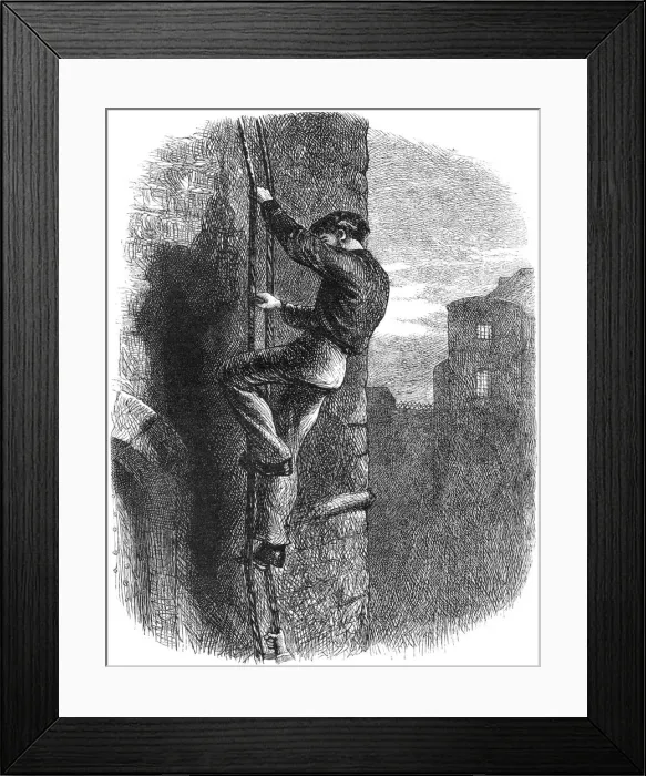 Framed Print : Escape of Confederate General John Hunt Morgan, 1863 (c1880) Framed Print : Escape of Confederate General John Hunt Morgan, 1863 (c1880)