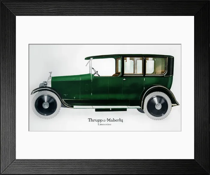 Framed Print : Rolls-Royce limousine, c1910-1929(?) Framed Print : Rolls-Royce limousine, c1910-1929(?)