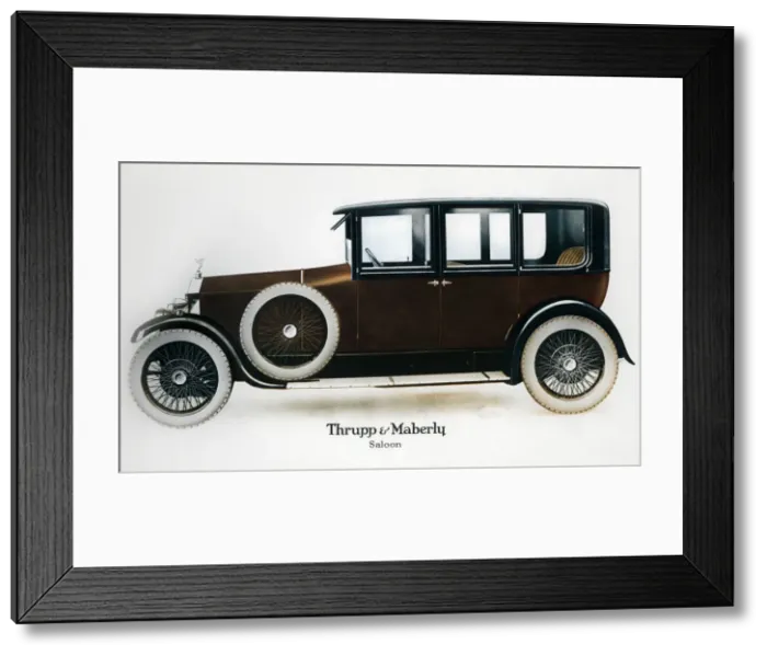 Framed Print : Rolls-Royce saloon, c1910-1929(?) Framed Print : Rolls-Royce saloon, c1910-1929(?)