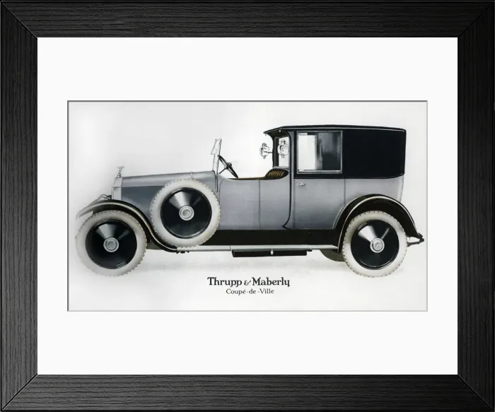 Framed Print : Rolls-Royce Coupe de Ville, c1910-1929(?) Framed Print : Rolls-Royce Coupe de Ville, c1910-1929(?)