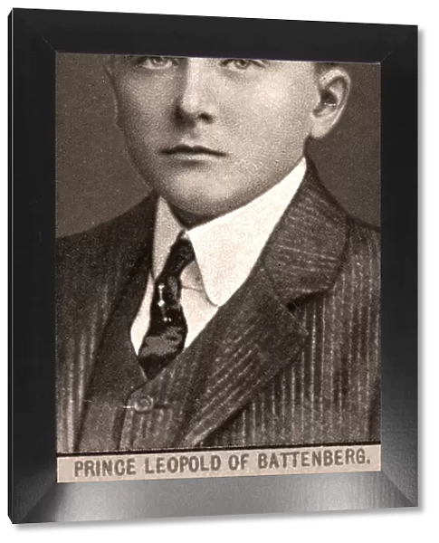 Prince Leopold of Battenberg, 1908. Artist: WD & HO Wills