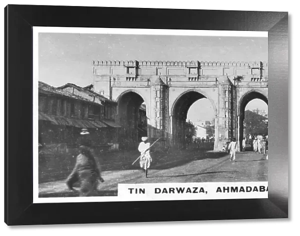 Tin Darwaza, Ahmadabad, Gujarat, India, c1925