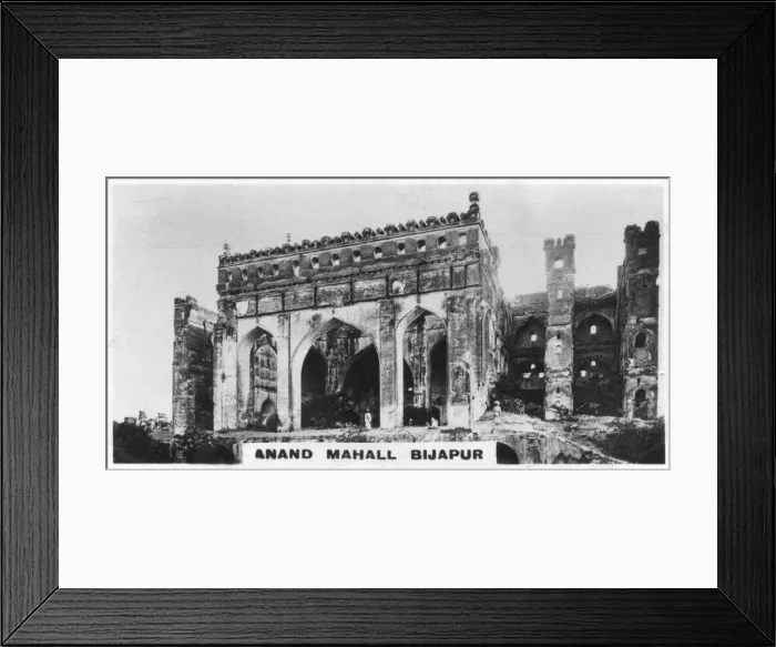 Framed Print : Anand Mahall, Bijapur, Karnataka, India, c1925 Framed Print : Anand Mahall, Bijapur, Karnataka, India, c1925