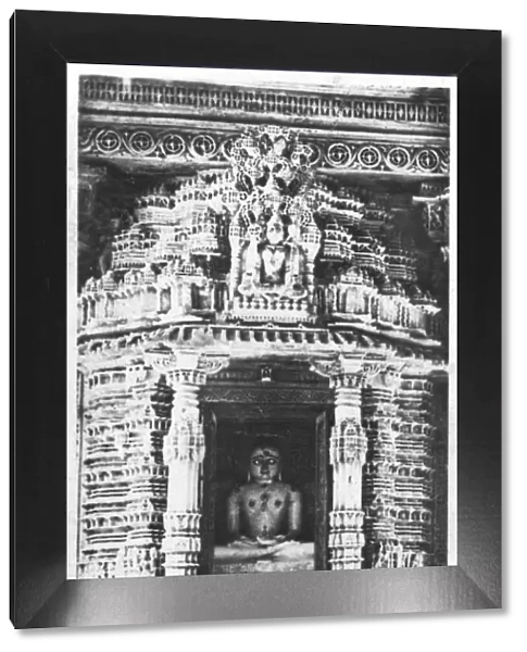 Shrine in a Jain temple, Mount Abu, Rajasthan, India, c1925