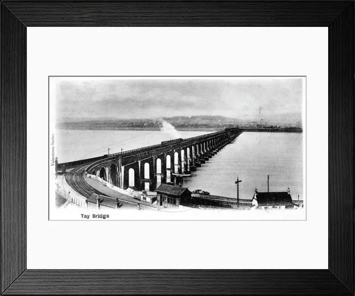 Framed Print : Tay Bridge, Scotland, 1902 Framed Print : Tay Bridge, Scotland, 1902