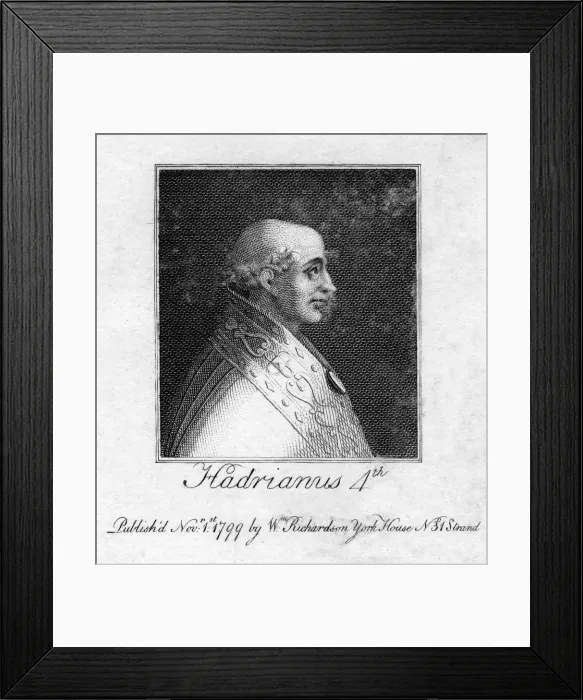 Framed Print : Pope Adrian IV, (1799) Framed Print : Pope Adrian IV, (1799)