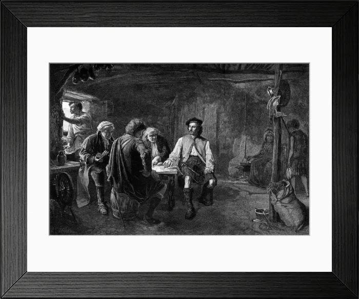 Framed Print : Prince Charlies Parliament, 1882 Framed Print : Prince Charlies Parliament, 1882