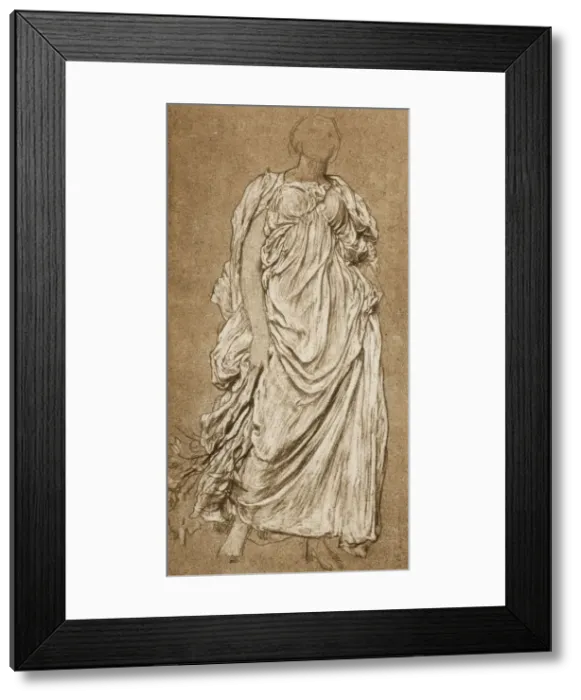 Framed Print : Study for the Daphnephoria, c1874-1876 (c1880-1882) Framed Print : Study for the Daphnephoria, c1874-1876 (c1880-1882)