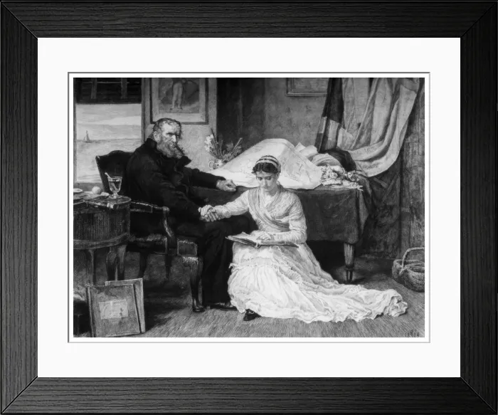 Framed Print : The North West Passage, 1874 (c1880-1882). Artist: A Mongin Framed Print : The North West Passage, 1874 (c1880-1882). Artist: A Mongin