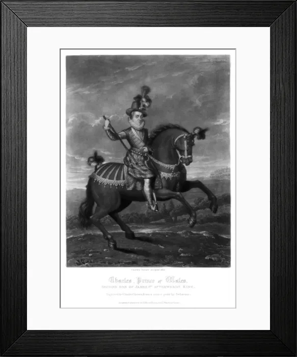 Framed Print : Charles, Prince of Wales, 1816. Artist: Charles Turner Framed Print : Charles, Prince of Wales, 1816. Artist: Charles Turner