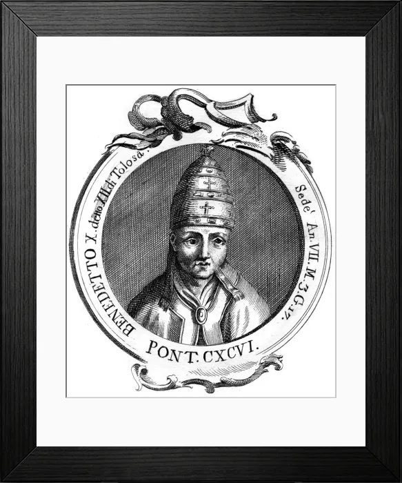Framed Print : Benedict XII, Pope of the Catholic Church Framed Print : Benedict XII, Pope of the Catholic Church