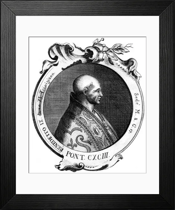 Framed Print : Benedict IX, Pope of the Catholic Church Framed Print : Benedict IX, Pope of the Catholic Church