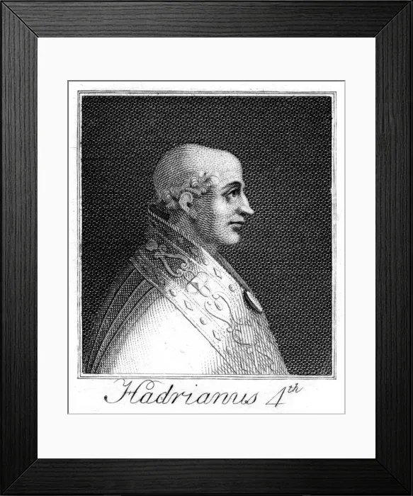 Framed Print : Pope Adrian IV Framed Print : Pope Adrian IV