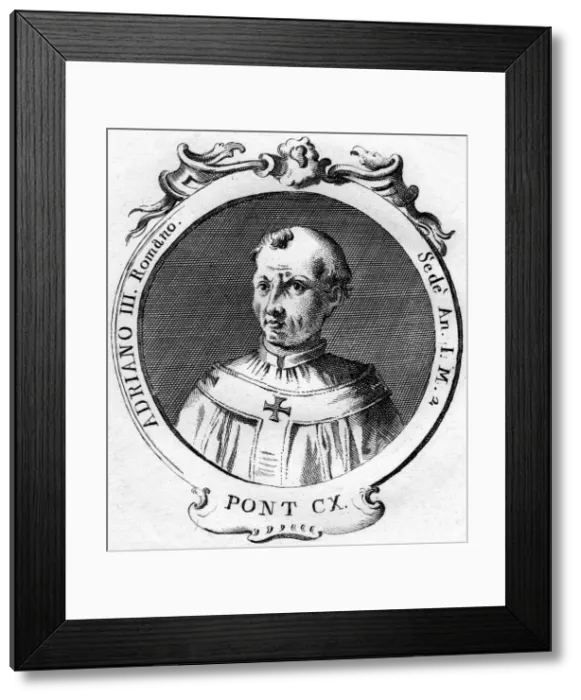 Framed Print : Pope Adrian III Framed Print : Pope Adrian III