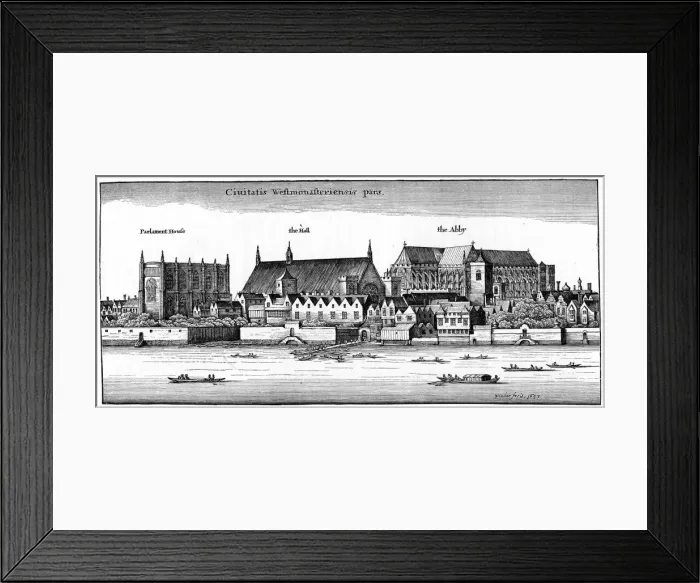 Framed Print : City of Westminster, 1647 (1893) Framed Print : City of Westminster, 1647 (1893)