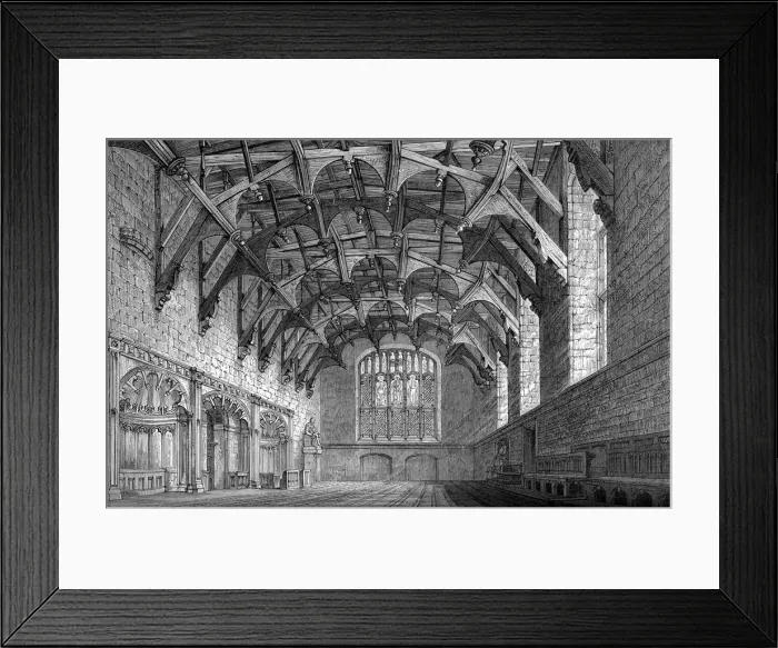 Framed Print : Parliament House, Edinburgh, built 1632-1639, (1893)