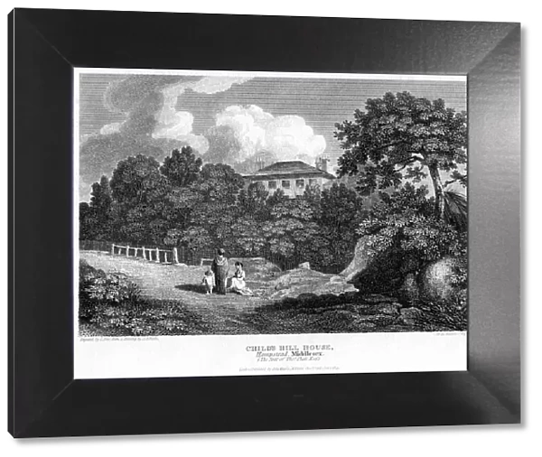 Childs Hill House, Hampstead, London, 1813. Artist: C Pote