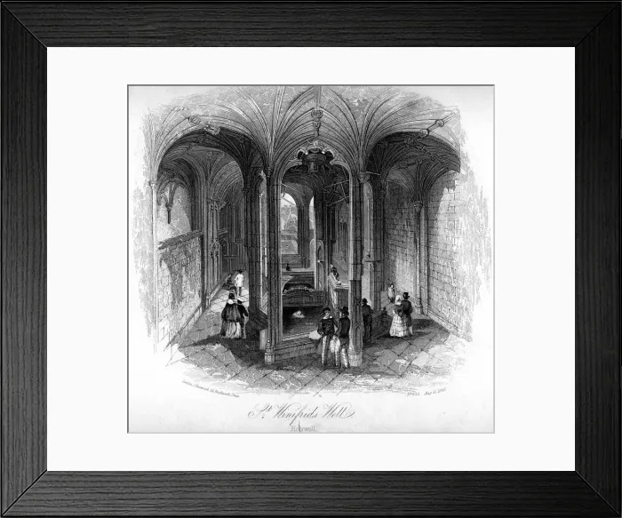 Framed Print : St Winifredes Well, Holywell, Flintshire, Wales Framed Print : St Winifredes Well, Holywell, Flintshire, Wales