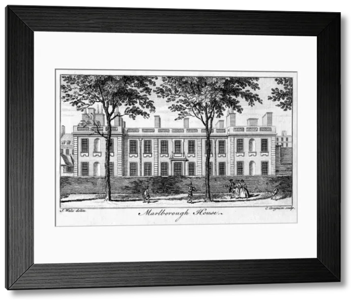 Framed Print : Marlborough House, London. Artist: Charles Grignion Framed Print : Marlborough House, London. Artist: Charles Grignion