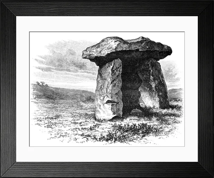 Framed Print : Kits Coty house, Kent, 1892 Framed Print : Kits Coty house, Kent, 1892