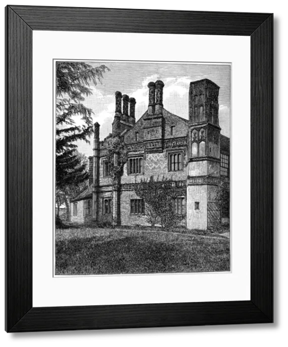 Framed Print : Rectory House, Great Snoring, Norfolk, end of the 15th century, (1893) Framed Print : Rectory House, Great Snoring, Norfolk, end of the 15th century, (1893)
