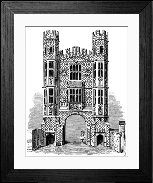 Framed Print : Holbein Gate, Whitehall, London, (1893) Framed Print : Holbein Gate, Whitehall, London, (1893)