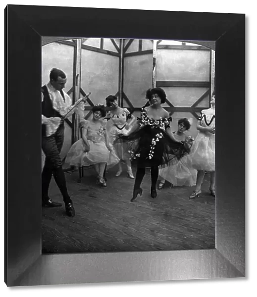 The School of the Ballet. Artist: American Stereoscopic Company