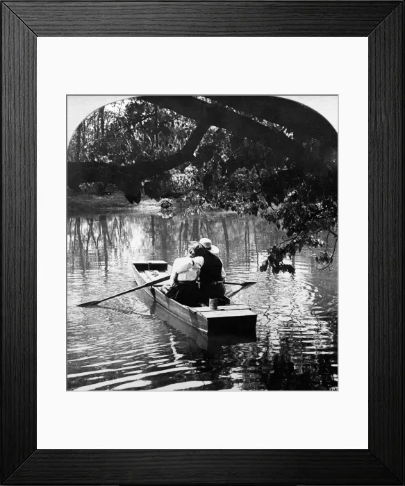 Framed Print : The Fish Don t Bite Today. Artist: Keystone View Company Framed Print : The Fish Don t Bite Today. Artist: Keystone View Company
