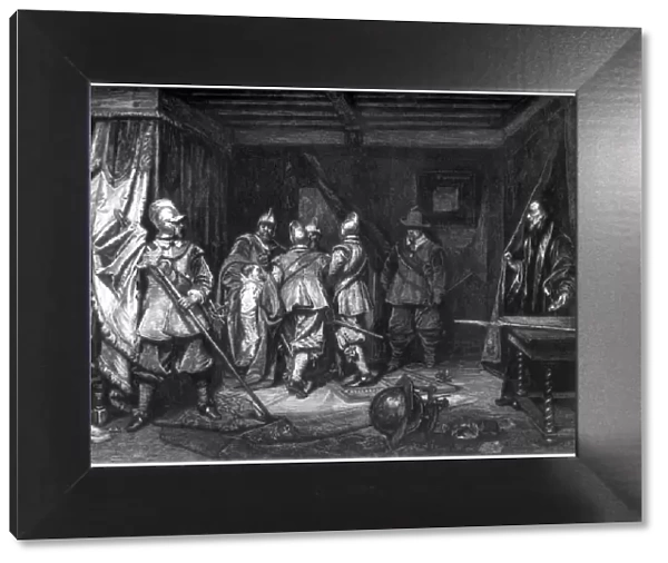 The Death of Wallenstein, c1880-1882. Artist: W Hecht