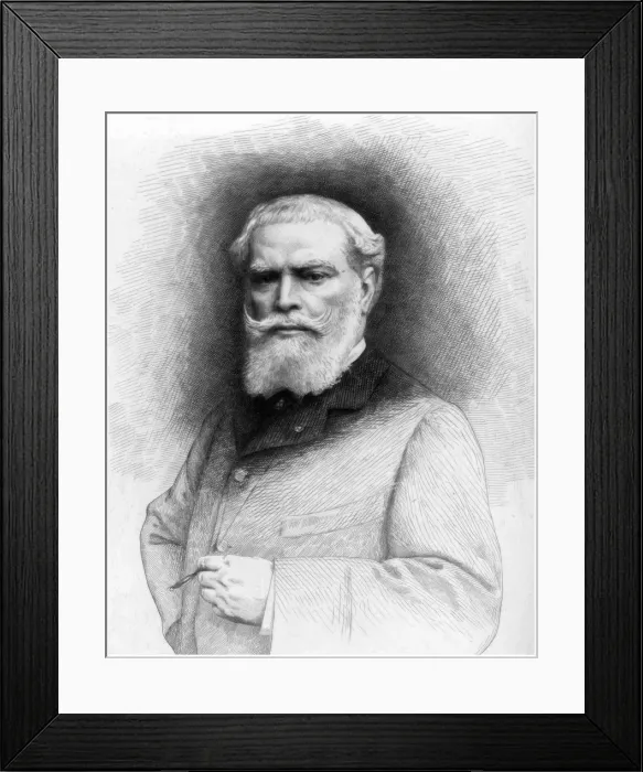 Framed Print : Alexandre Cabanel, French artist, c1880-1882. Artist: Achille Jacquet Framed Print : Alexandre Cabanel, French artist, c1880-1882. Artist: Achille Jacquet