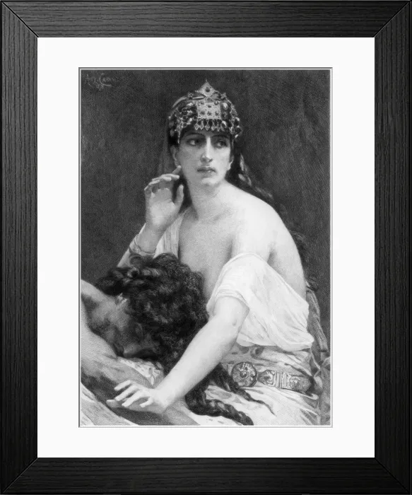 Framed Print : Delilah, c1880-1882. Artist: Charles Theodore Deblois Framed Print : Delilah, c1880-1882. Artist: Charles Theodore Deblois