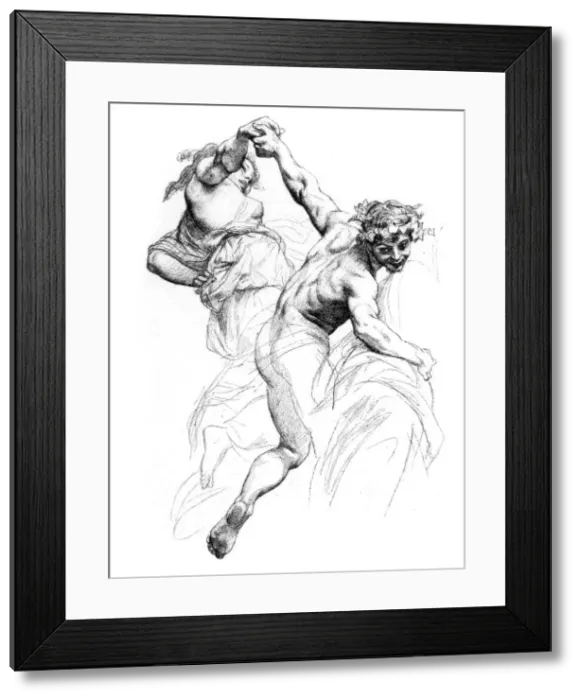 Framed Print : Study for The Triumph of Flora, c1880-1882. Artist: Alexandre Cabanel Framed Print : Study for The Triumph of Flora, c1880-1882. Artist: Alexandre Cabanel