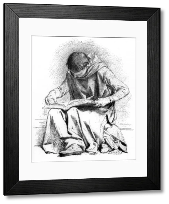 Framed Print : Study for The Education of St Louis (Pantheon), c1880-1882. Artist: Alexandre Cabanel Framed Print : Study for The Education of St Louis (Pantheon), c1880-1882. Artist: Alexandre Cabanel