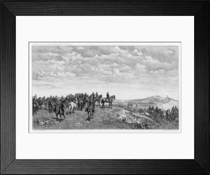 Framed Print : Napoleon III at Solferino, c1880-1882. Artist: Auguste Boulard Framed Print : Napoleon III at Solferino, c1880-1882. Artist: Auguste Boulard
