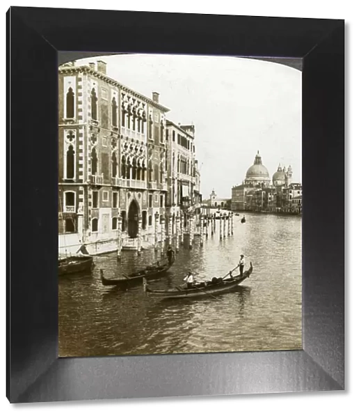 The Grand Canal, Venice, Italy. Artist: Underwood & Underwood