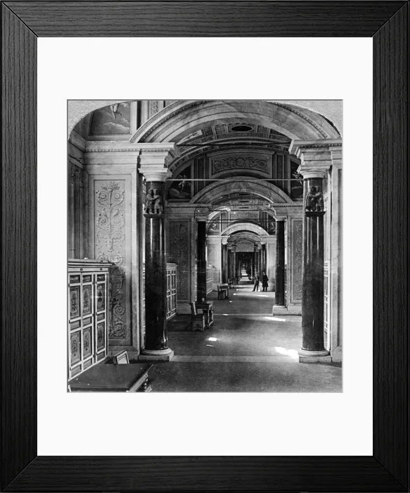 Framed Print : Interior of the Vatican Library, Rome, Italy. Artist: Underwood & Underwood Framed Print : Interior of the Vatican Library, Rome, Italy. Artist: Underwood & Underwood