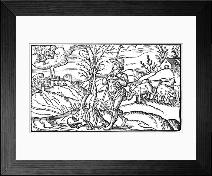 Framed Print : January, 1597 (1893) Framed Print : January, 1597 (1893)