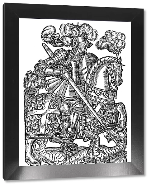 The Redcrosse Knight, 1598, (1893)