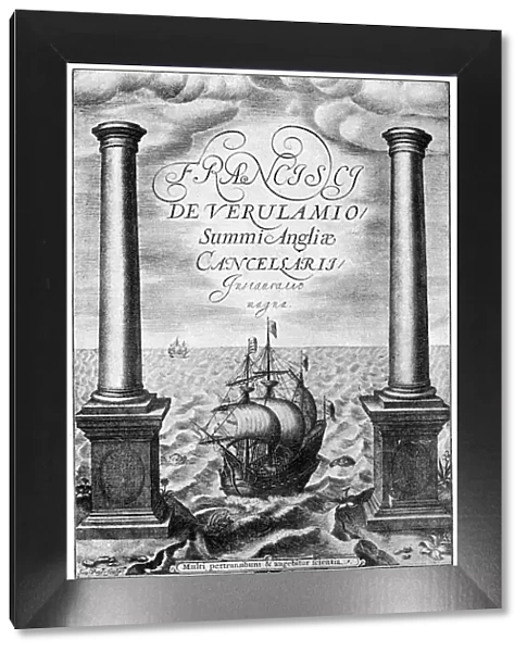 Title page of Francis Bacons Instauratio Magna, 1620 (1893)