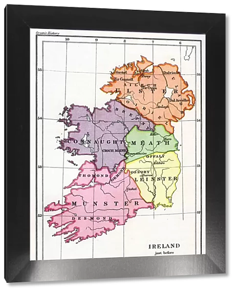 Ireland just before the English (Norman) invasion, 1169 (1893)