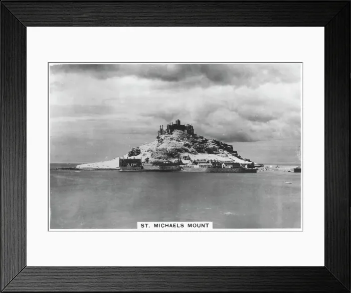 Framed Print : St Michaels Mount, 1936 Framed Print : St Michaels Mount, 1936