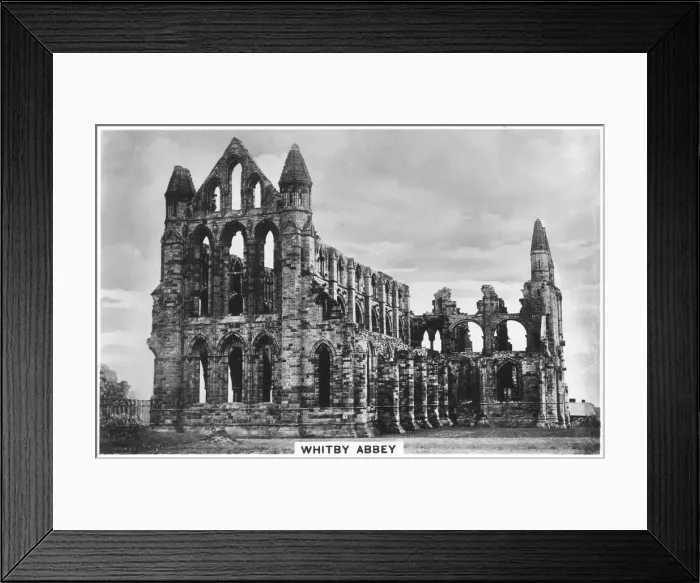 Framed Print : Whitby Abbey, 1936
