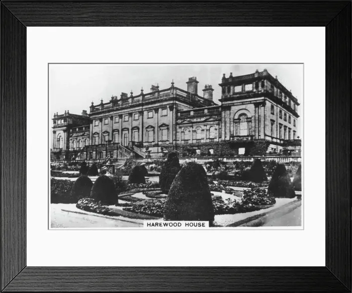 Framed Print : Harewood House, West Yorkshire, England, 1936 Framed Print : Harewood House, West Yorkshire, England, 1936